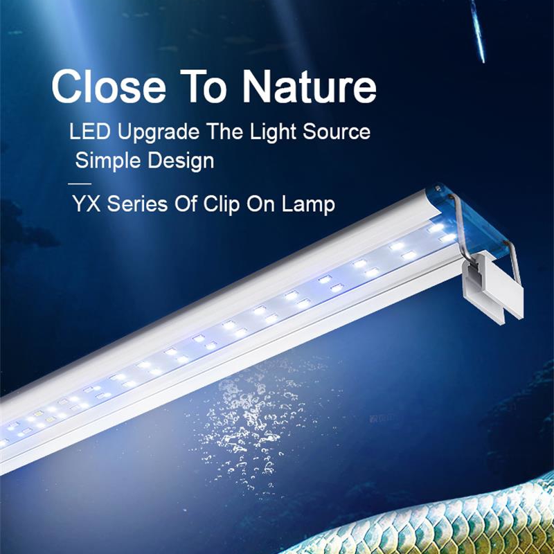 Aquarium Marine Lights - Extensible Étanche Clip sur Lampe Pour