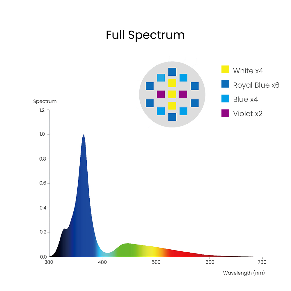 Spectra Aqua Knight V3 75W pro - Reef Aquarium avis et prix