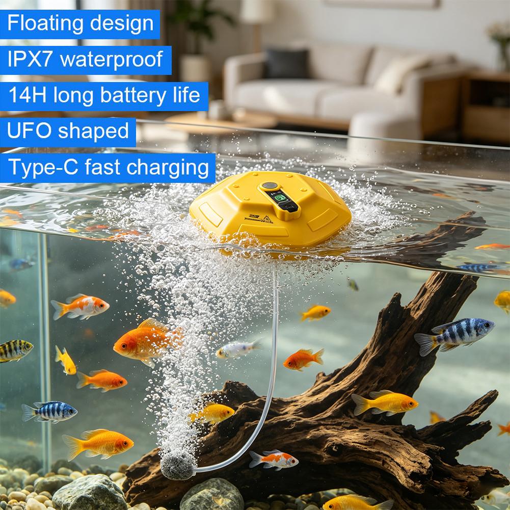 Pompe à oxygène portable pour  - Marine Fish Tank avis et prix