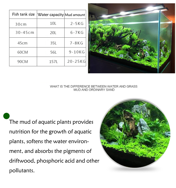 Sol de graines de plantes d'aq - Ocean Aquarium avis et prix